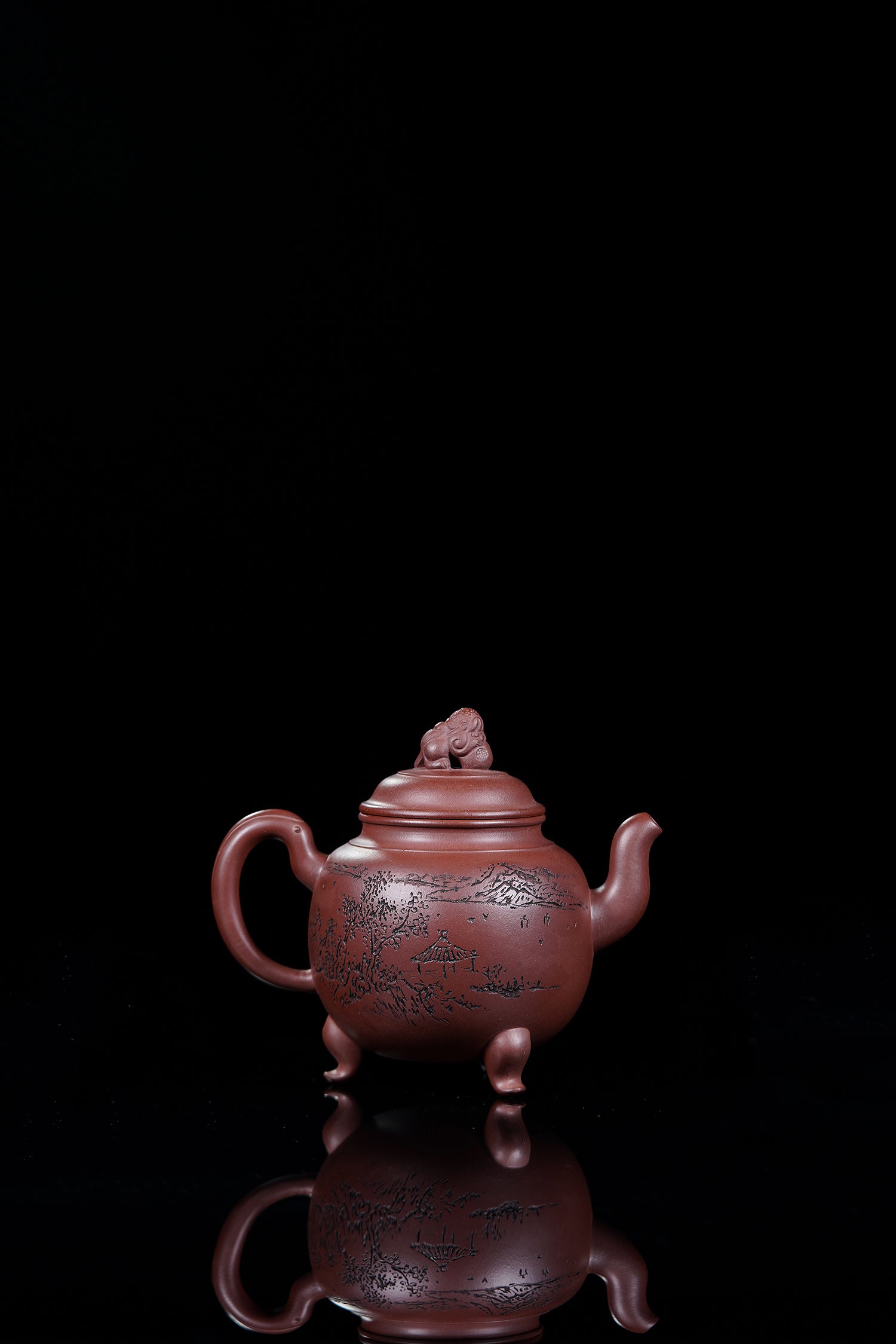 储立之大师传世典藏重器《云烟壶》是礼藏双宜首选的高端艺术品！  ——原矿优质 底槽清·390cc