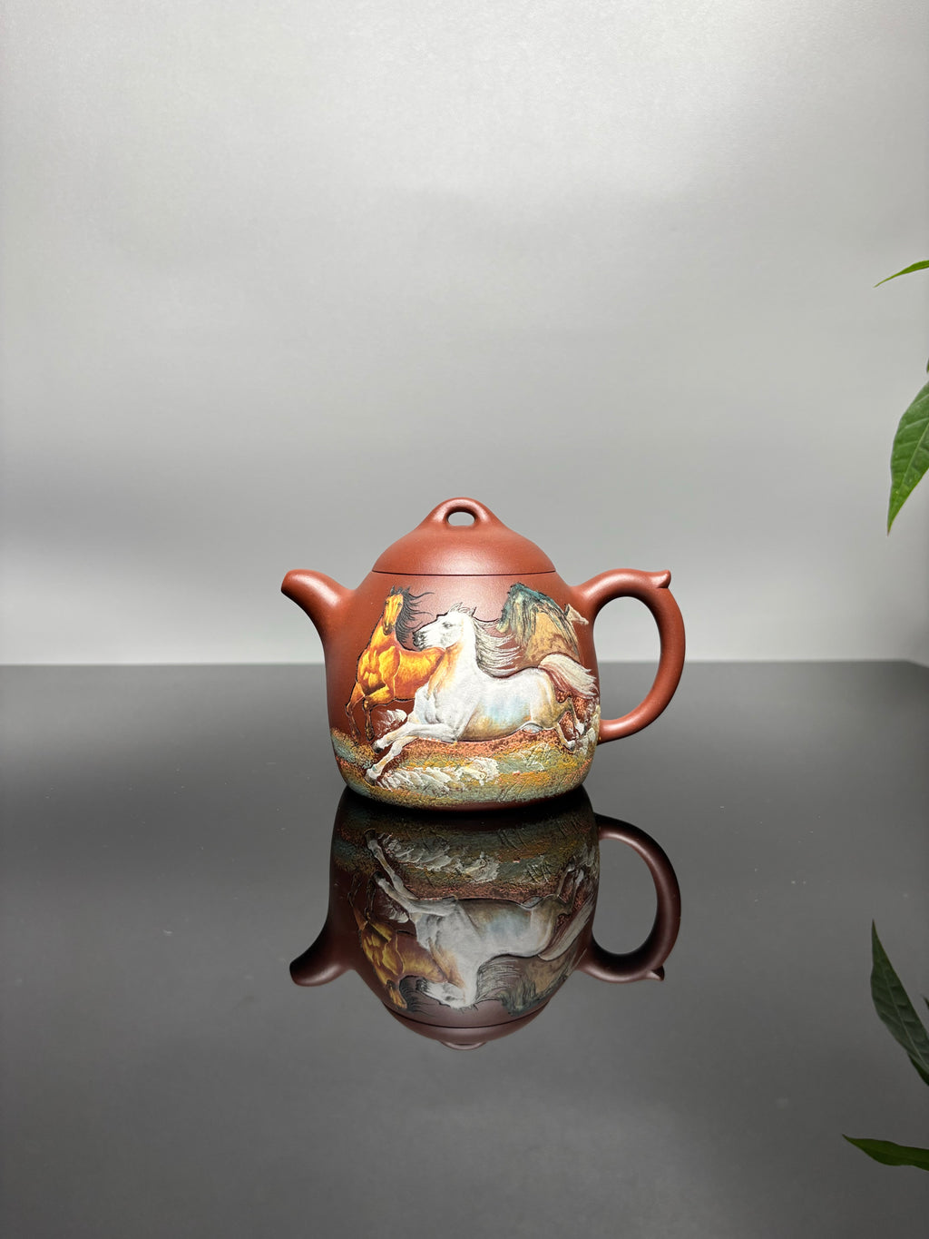 范泽锋高徒·省大师邱爽制｜国大师邱玉林装饰《秦权壶》 ——原矿优质底槽清·350cc