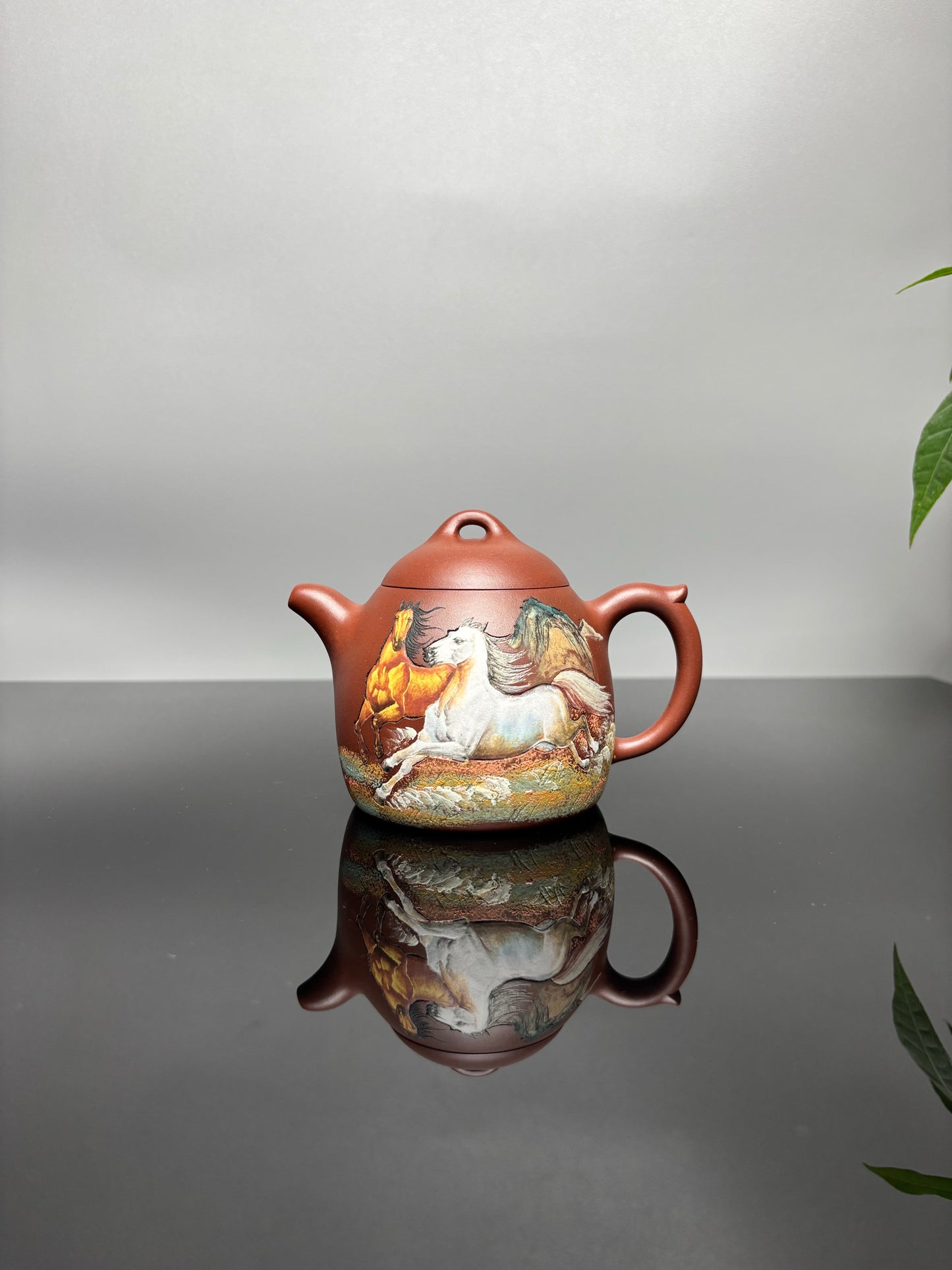 范泽锋高徒·省大师邱爽制｜国大师邱玉林装饰《秦权壶》 ——原矿优质底槽清·350cc
