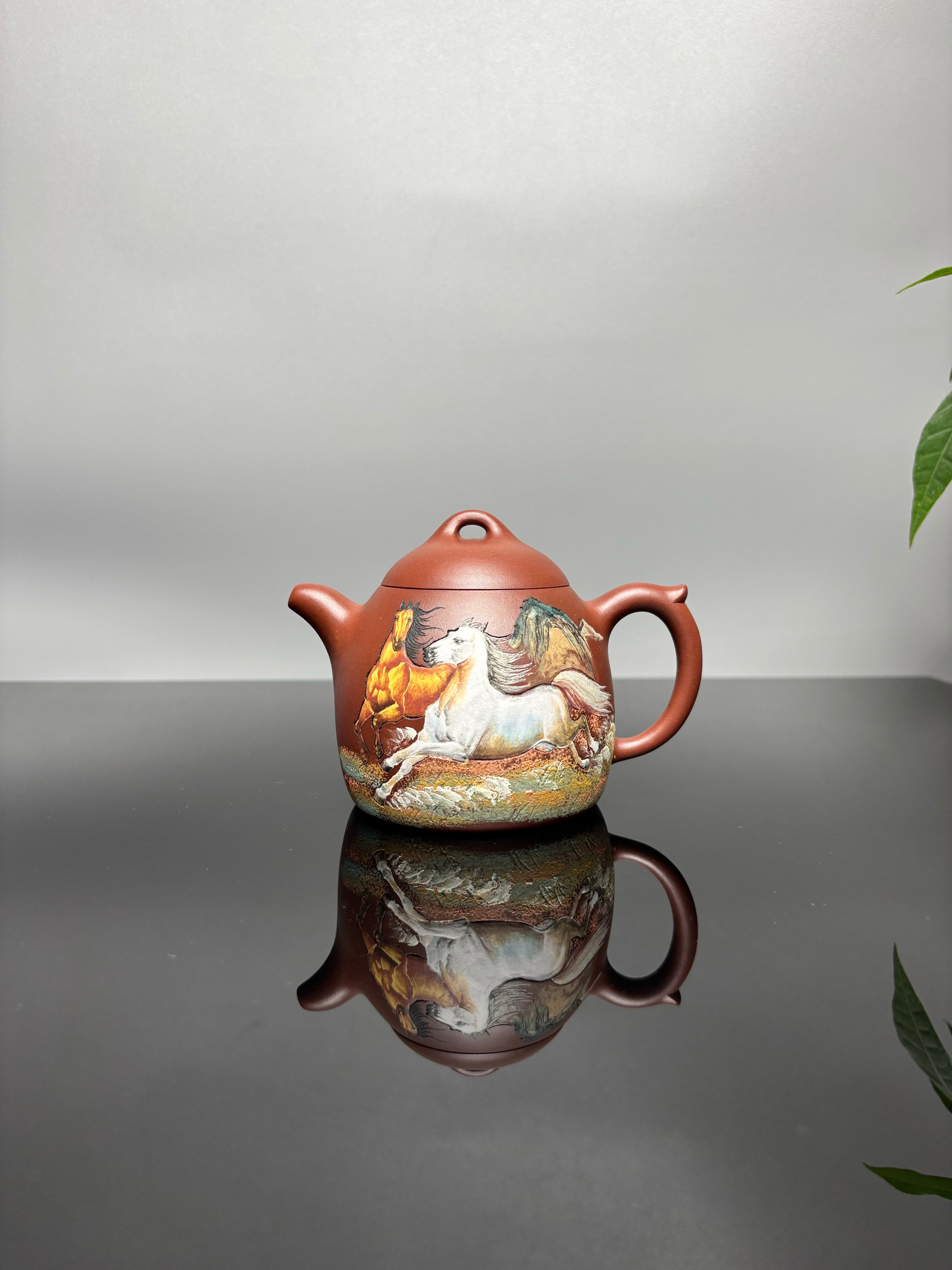 范泽锋高徒·省大师邱爽制｜国大师邱玉林装饰《秦权壶》 ——原矿优质底槽清·350cc