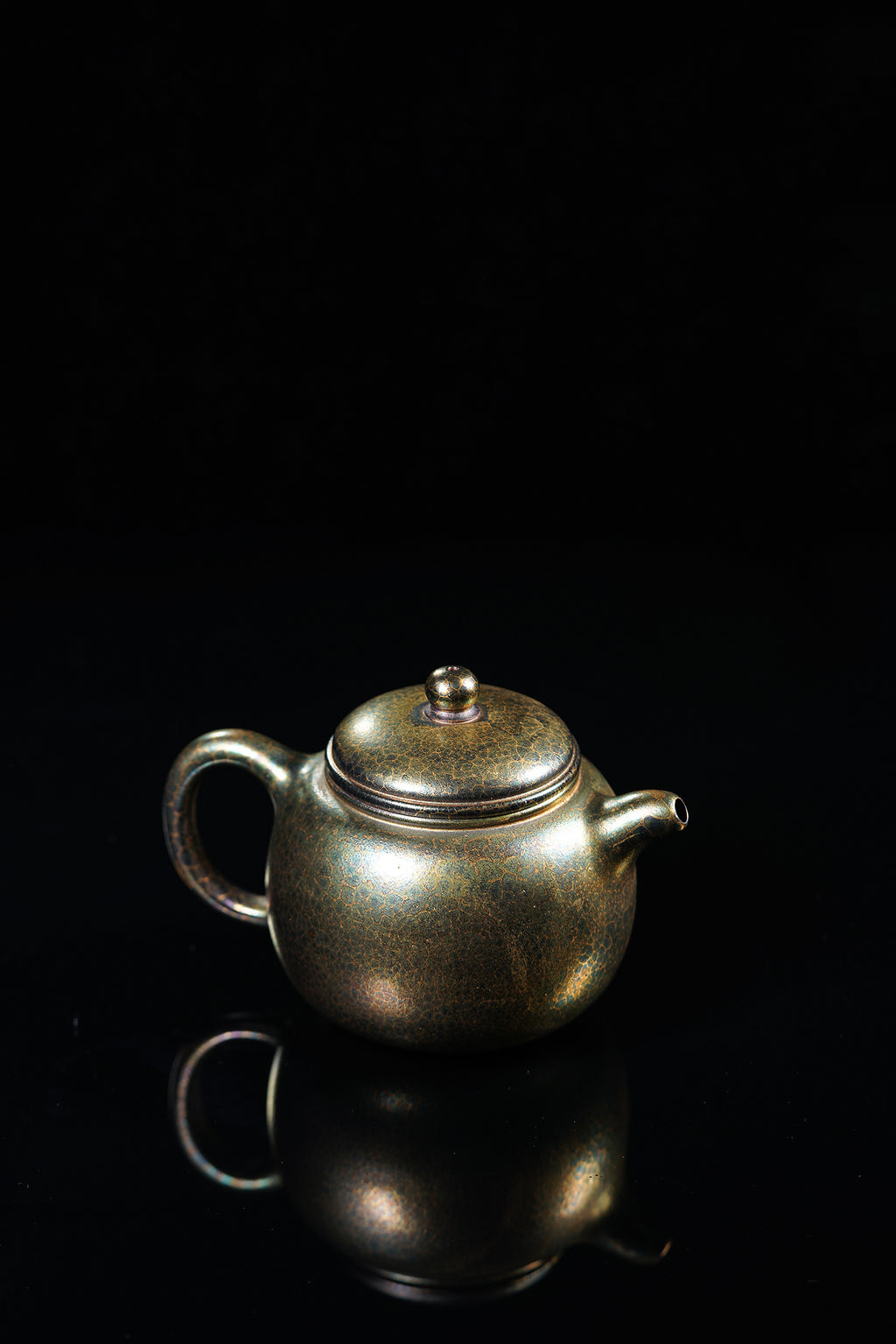 特色紫砂·黄金贝壳烧《匏尊壶》精品重器！  ——原矿优质紫泥·330cc——著名紫砂堂口·福茗堂