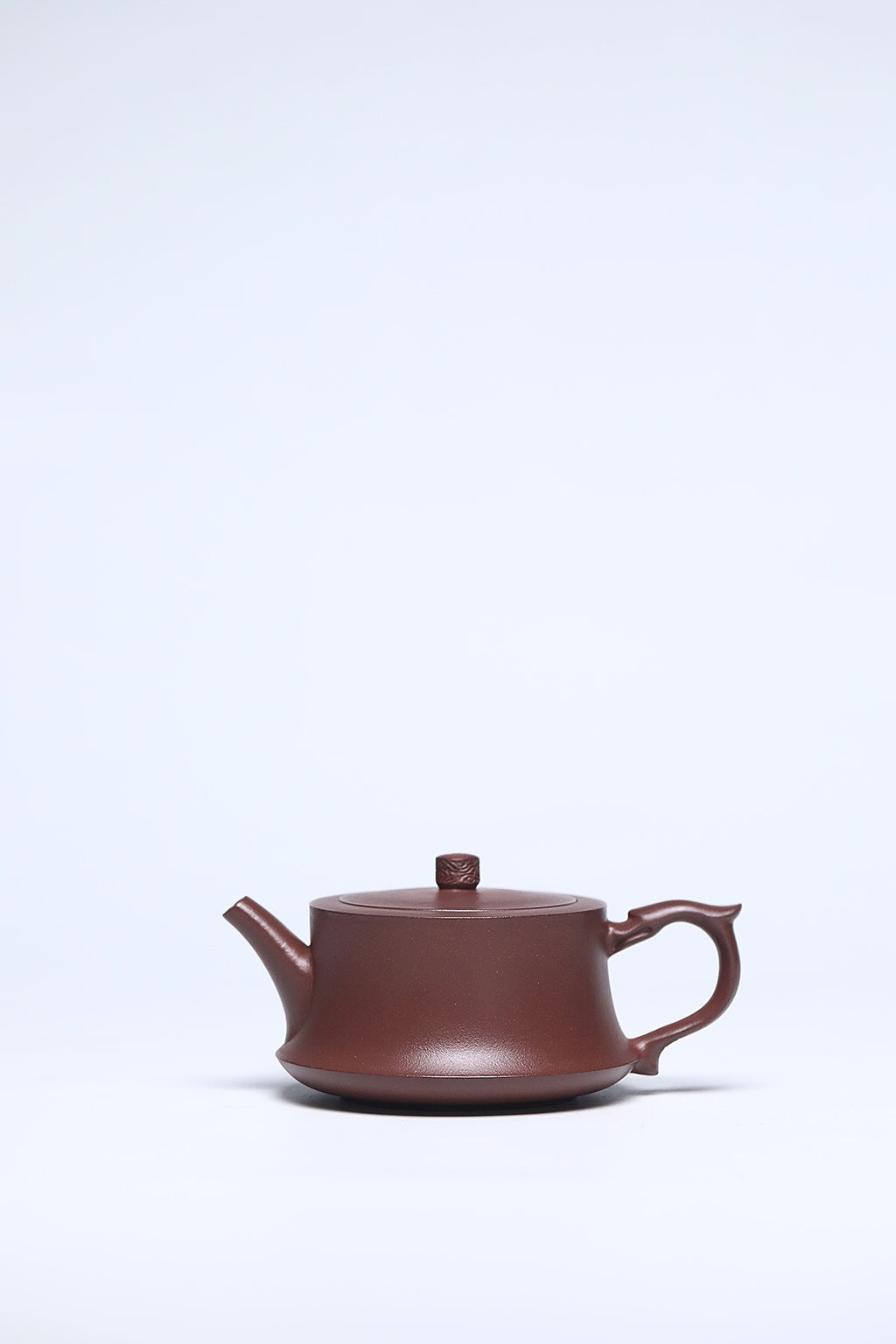 宜兴原矿紫砂·精品套组《柱础壶》好料好工推荐！ —— 原矿优质老紫泥·230cc ——著名紫砂陶艺家·杨菲制