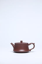 宜兴原矿紫砂·精品套组《柱础壶》好料好工推荐！ —— 原矿优质老紫泥·230cc ——著名紫砂陶艺家·杨菲制