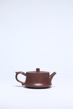 宜兴原矿紫砂·精品套组《柱础壶》好料好工推荐！ —— 原矿优质老紫泥·230cc ——著名紫砂陶艺家·杨菲制