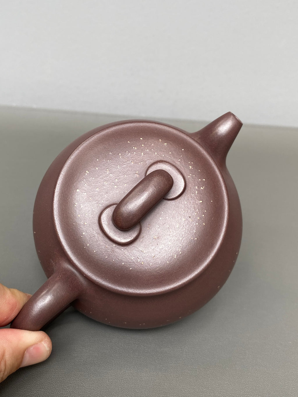 宜兴紫砂：原矿好工好料系列【守拙壶】 ——原矿优质紫泥铺砂·260cc ——紫砂艺术名家·宁辰（风华）