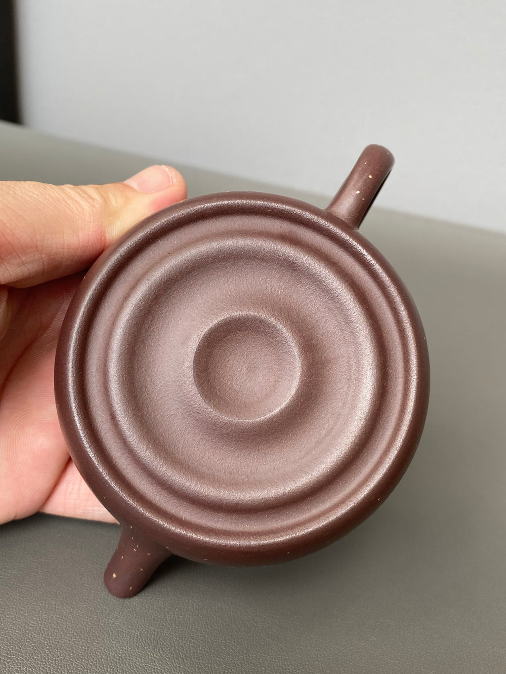 宜兴紫砂：原矿好工好料系列【汉瓦壶】——原矿优质紫泥铺砂·130cc ——紫砂艺术名家·宁辰（风华）