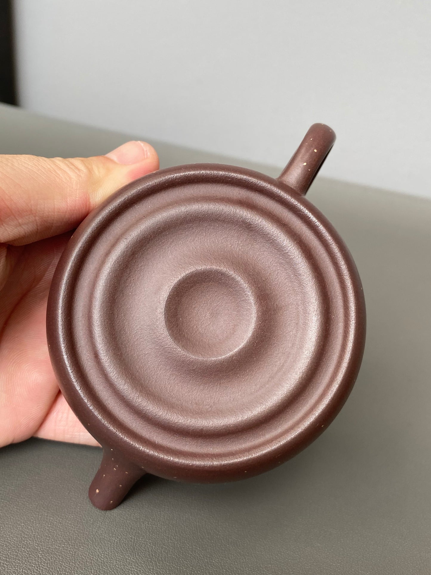宜兴紫砂：原矿好工好料系列【汉瓦壶】——原矿优质紫泥铺砂·130cc ——紫砂艺术名家·宁辰（风华）