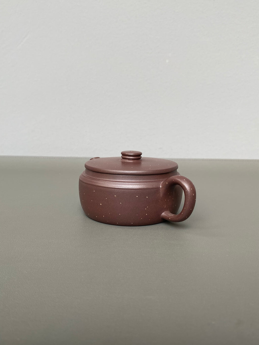 宜兴紫砂：原矿好工好料系列【汉瓦壶】——原矿优质紫泥铺砂·130cc ——紫砂艺术名家·宁辰（风华）