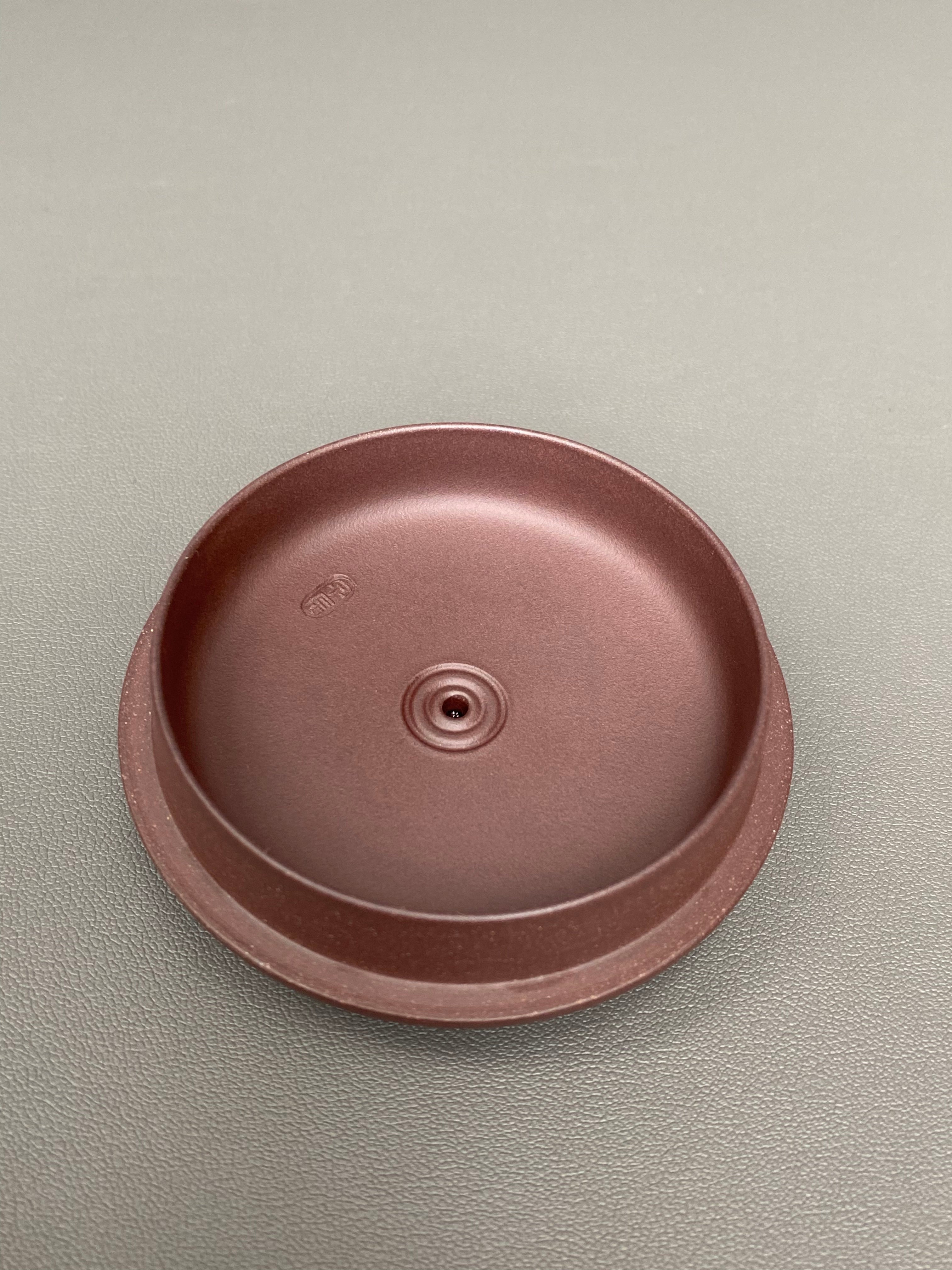 宜兴紫砂：原矿好工好料系列【汉瓦壶】——原矿优质紫泥铺砂·130cc ——紫砂艺术名家·宁辰（风华）