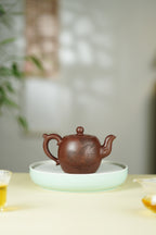 范秀芳制 范伟群装饰｜双省大师联诀紫砂臻品｜金奖作品《玉如意壶》传世收藏·礼赠双绝重器！