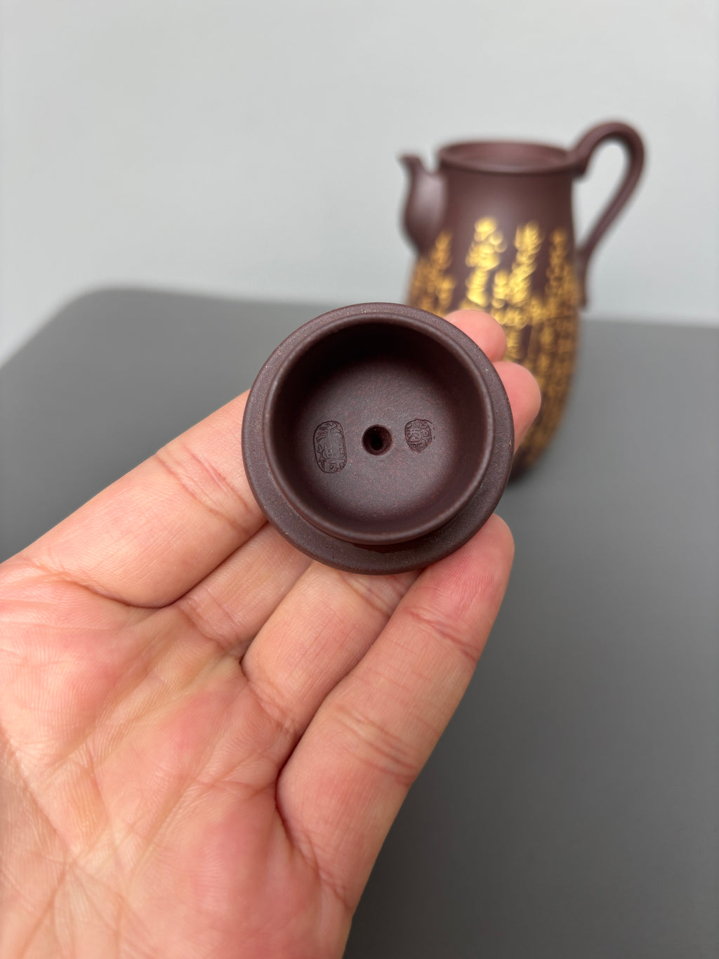 一器藏心经·紫砂纳万福｜郑求标大师｜心经至尊禅意臻品【净瓶壶】——原矿优质老紫泥·300cc ——紫砂心经刻绘大师·郑求标 恭刻