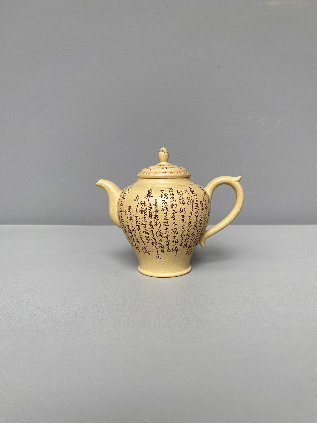 郑求标大师｜心经至尊禅意臻品【金杯壶】礼藏传世重器👍 &nbsp; ——原矿优质本山绿泥·230cc