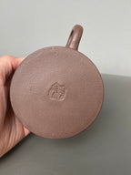 ·李峰臻品《牛盖莲子壶》礼藏双绝 传世雅器 ——原矿优质老紫泥·280cc ——国大师吴鸣高徒·李峰亲工
