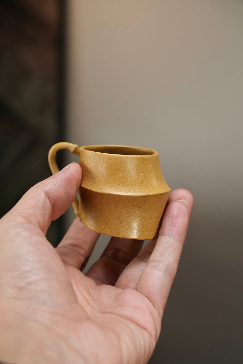 套组·一壶一杯 全手工【香妃·文竹】 原矿极品段泥·壶125cc·杯子50cc