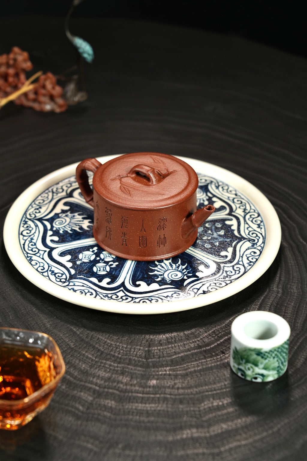 【竹韵·把玩器】 原矿极品降坡泥·170cc·内推孔
