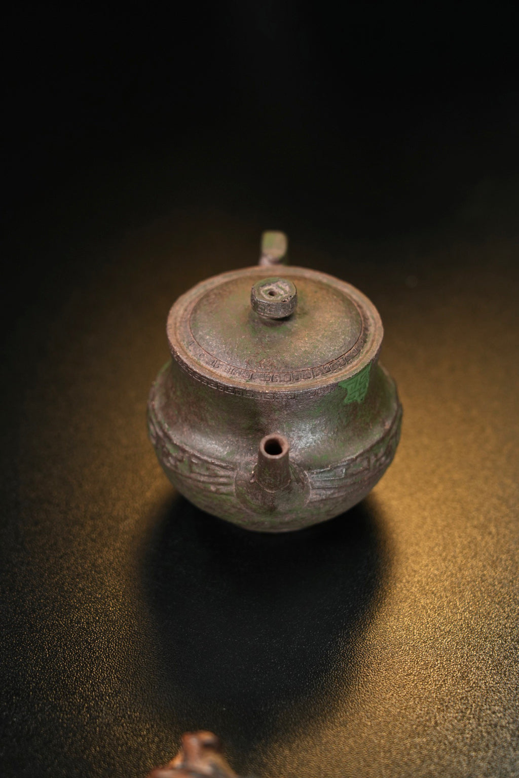 全手工【古雅·青铜式】 原矿极品段泥（绿泥粉浆）·100cc·内推孔