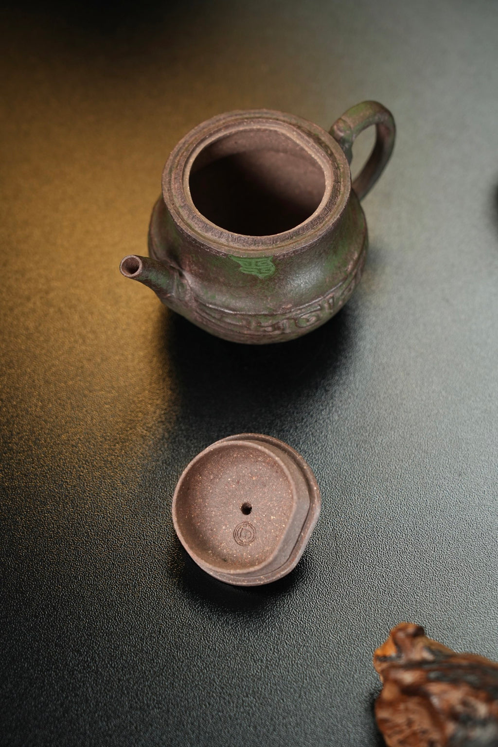全手工【古雅·青铜式】 原矿极品段泥（绿泥粉浆）·100cc·内推孔