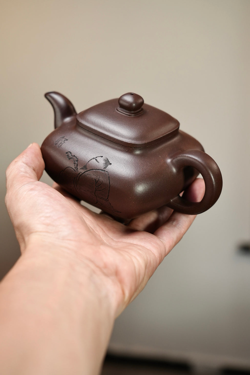 人气爆品🔥全手工【传炉】 原矿极品老紫泥·270cc·19孔