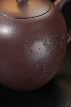 全手工【美人肩】 原矿极品底槽清·260cc·内推孔标准级美人肩紫砂器