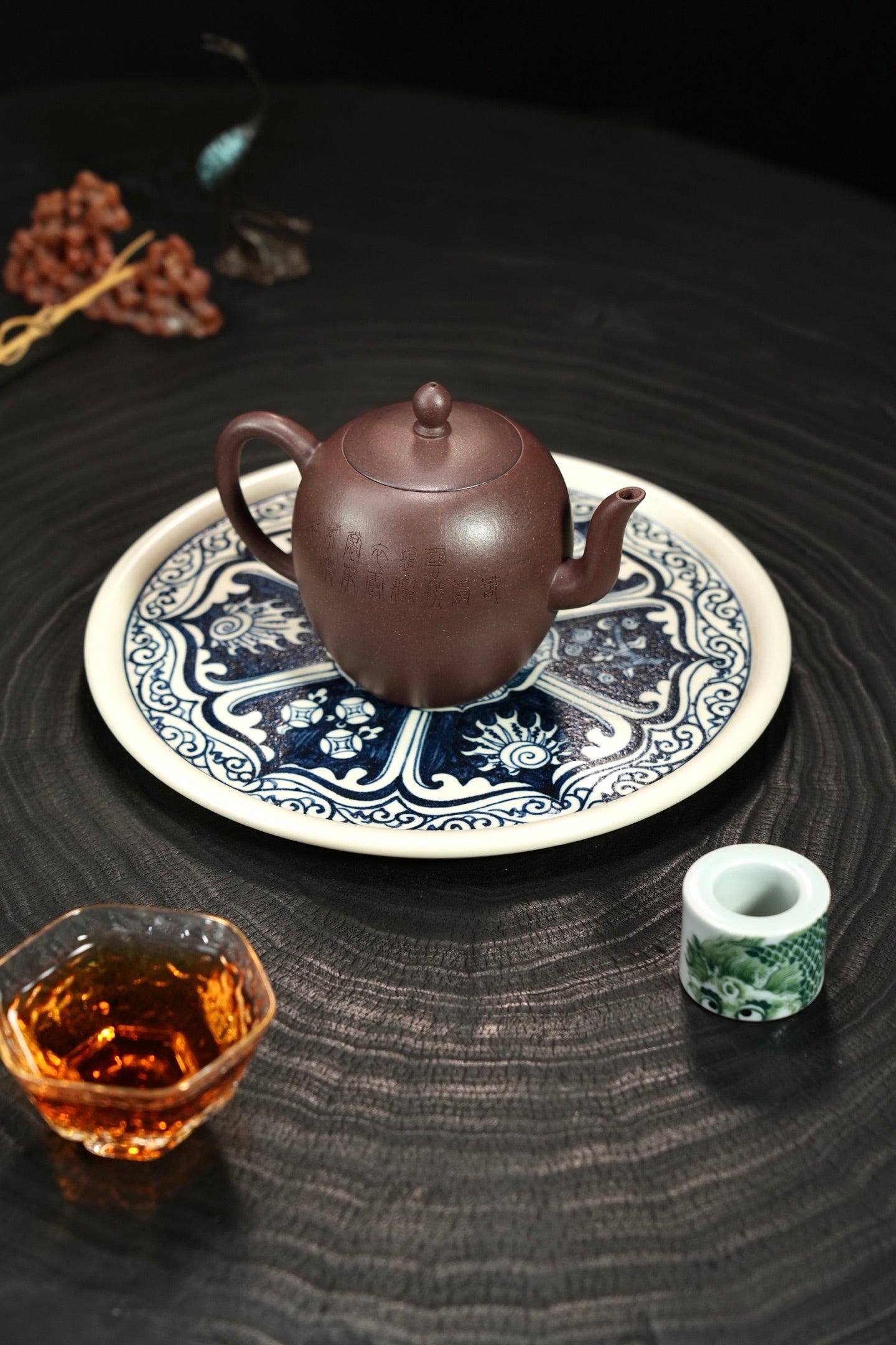 全手工【美人肩】 原矿极品底槽清·260cc·内推孔标准级美人肩紫砂器