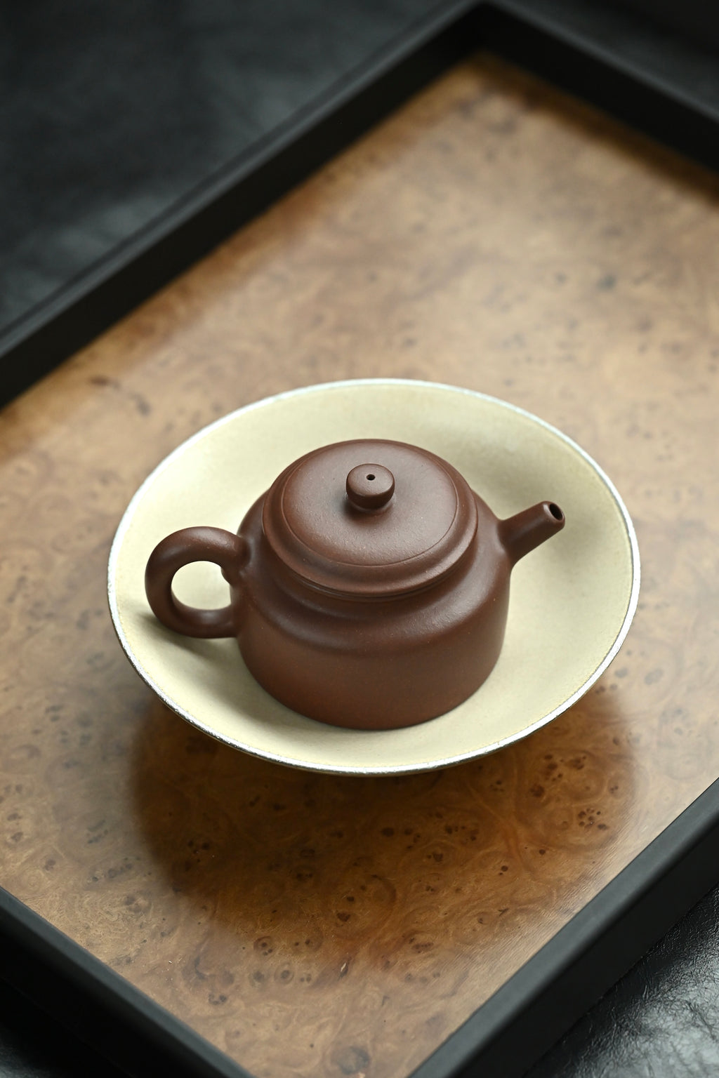 德钟·全手工 /大拍陶手朱朝辉作品（师承陈国良大师）/容量160cc/原矿底槽清