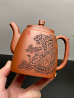 杨喜雨大师顶流臻品《高四方壶》十二生肖虎——原矿优质底槽清·350cc