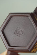 陈宏林大师传世巅峰臻品【高六方壶】收藏送礼·双绝重器——原矿优质老紫泥·400cc