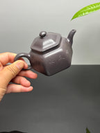 紫砂界80后方器巨匠巅峰臻品《六方怀隐壶》甄选原矿优质天青泥·180cc，料工合一、品质顶级