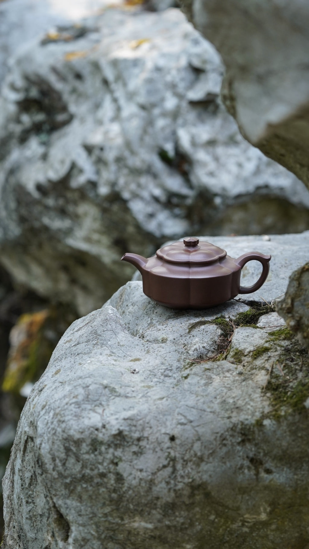范大生嫡脉｜范秀芳制 范伟群装饰｜双省大师联诀紫砂臻品《梅花周盘壶》——原矿优质文革紫泥·210cc