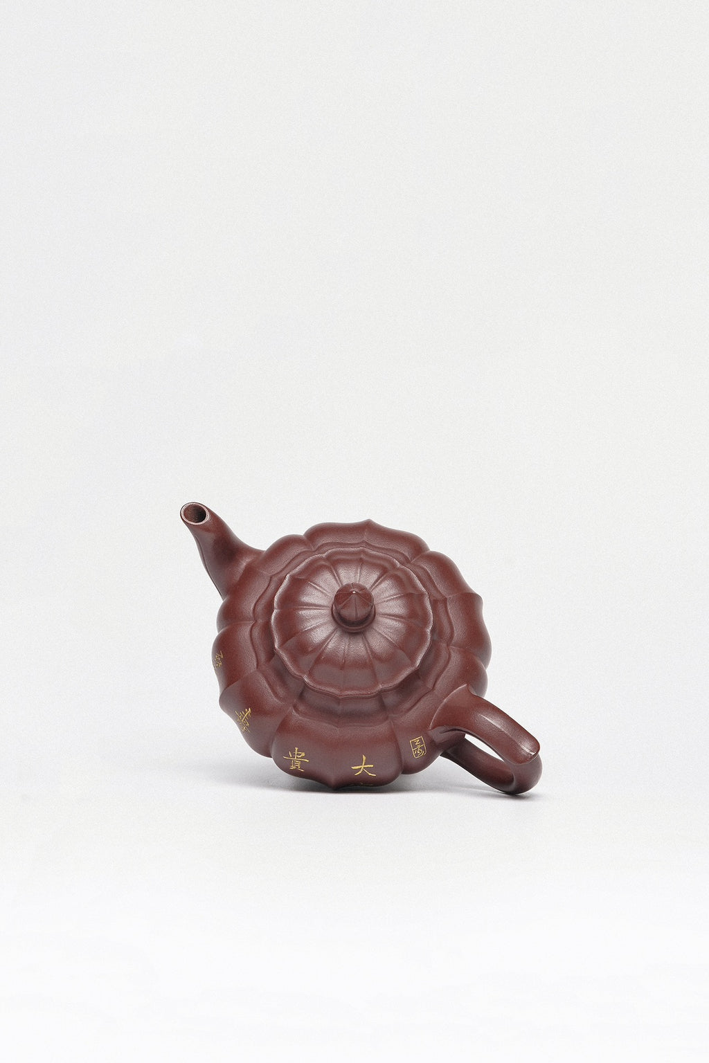 紫砂臻品·礼藏首选｜周建春大师扛鼎之作《中筋纹笑樱壶》——原矿优质龙血砂·300cc ——正高级工艺美术师·周建春·制