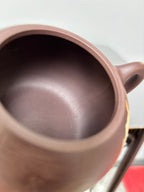 范泽锋高徒·邱爽紫砂潜力重器《西施壶》——原矿优质老紫泥·280cc ——江苏省级大师·邱爽 亲制 ——国大师·邱玉林装饰