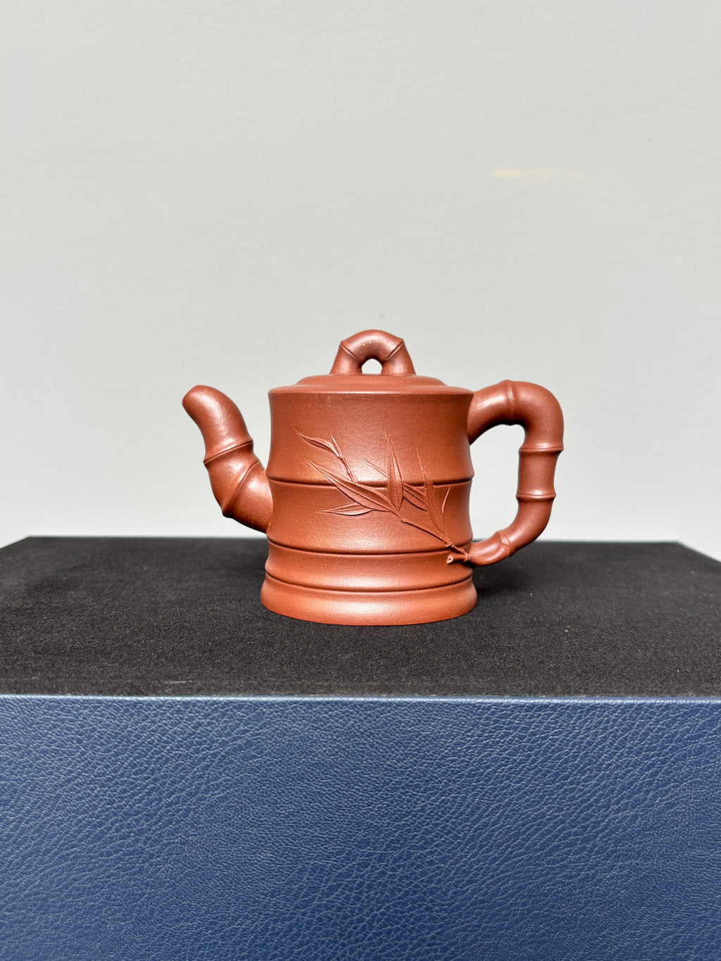 范泽锋高徒·邱爽紫砂潜力重器《节节高升壶》——原矿优质底槽清·230cc ——江苏省级大师·邱爽 亲制