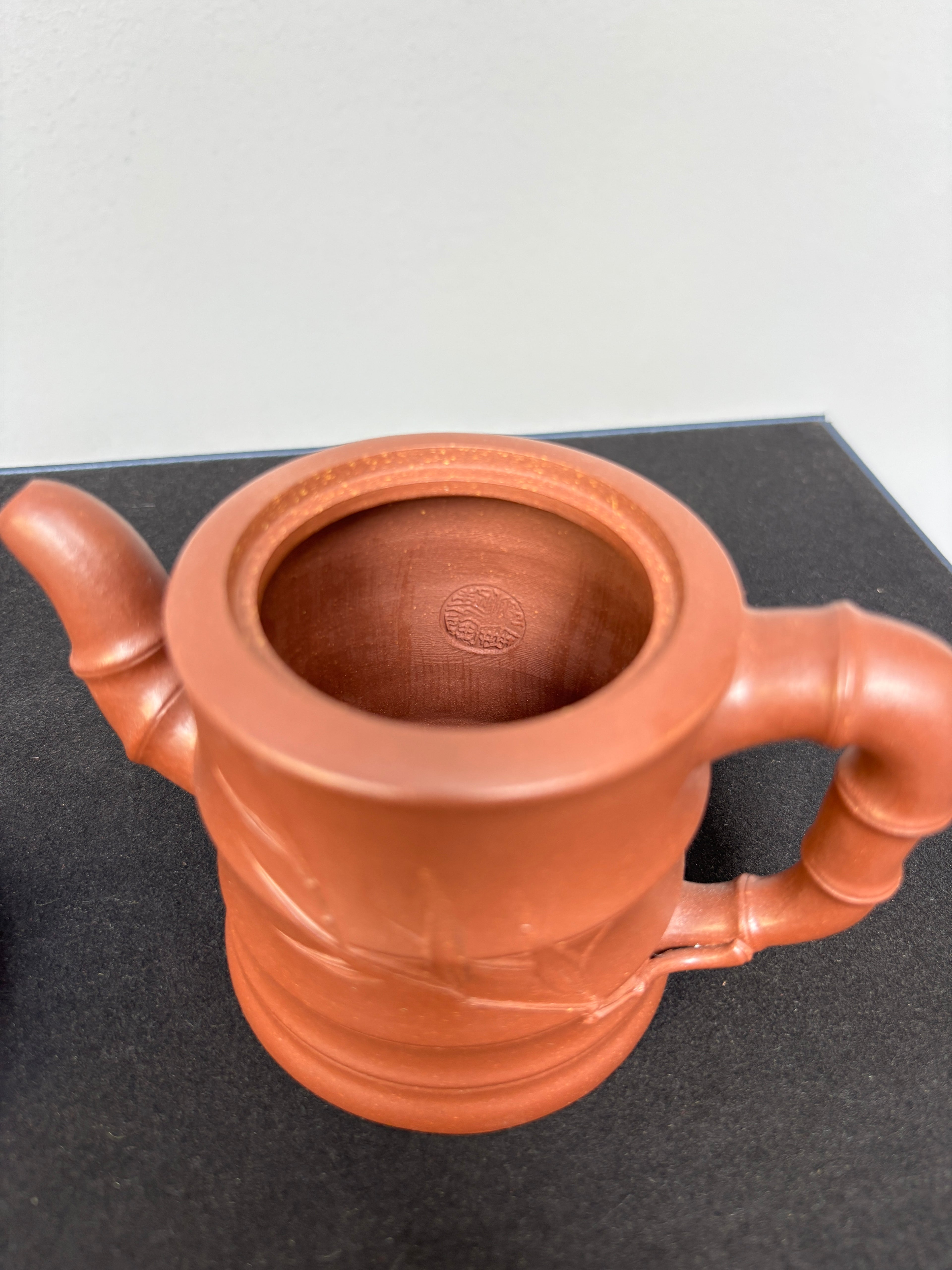 范泽锋高徒·邱爽紫砂潜力重器《节节高升壶》——原矿优质底槽清·230cc ——江苏省级大师·邱爽 亲制