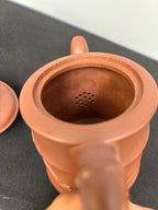 范泽锋高徒·邱爽紫砂潜力重器《节节高升壶》——原矿优质底槽清·230cc ——江苏省级大师·邱爽 亲制