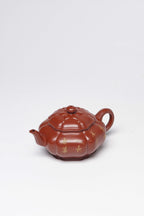紫砂臻品·礼藏首选｜周建春大师扛鼎之作《筋纹传炉壶》——原矿优质朱泥·150cc