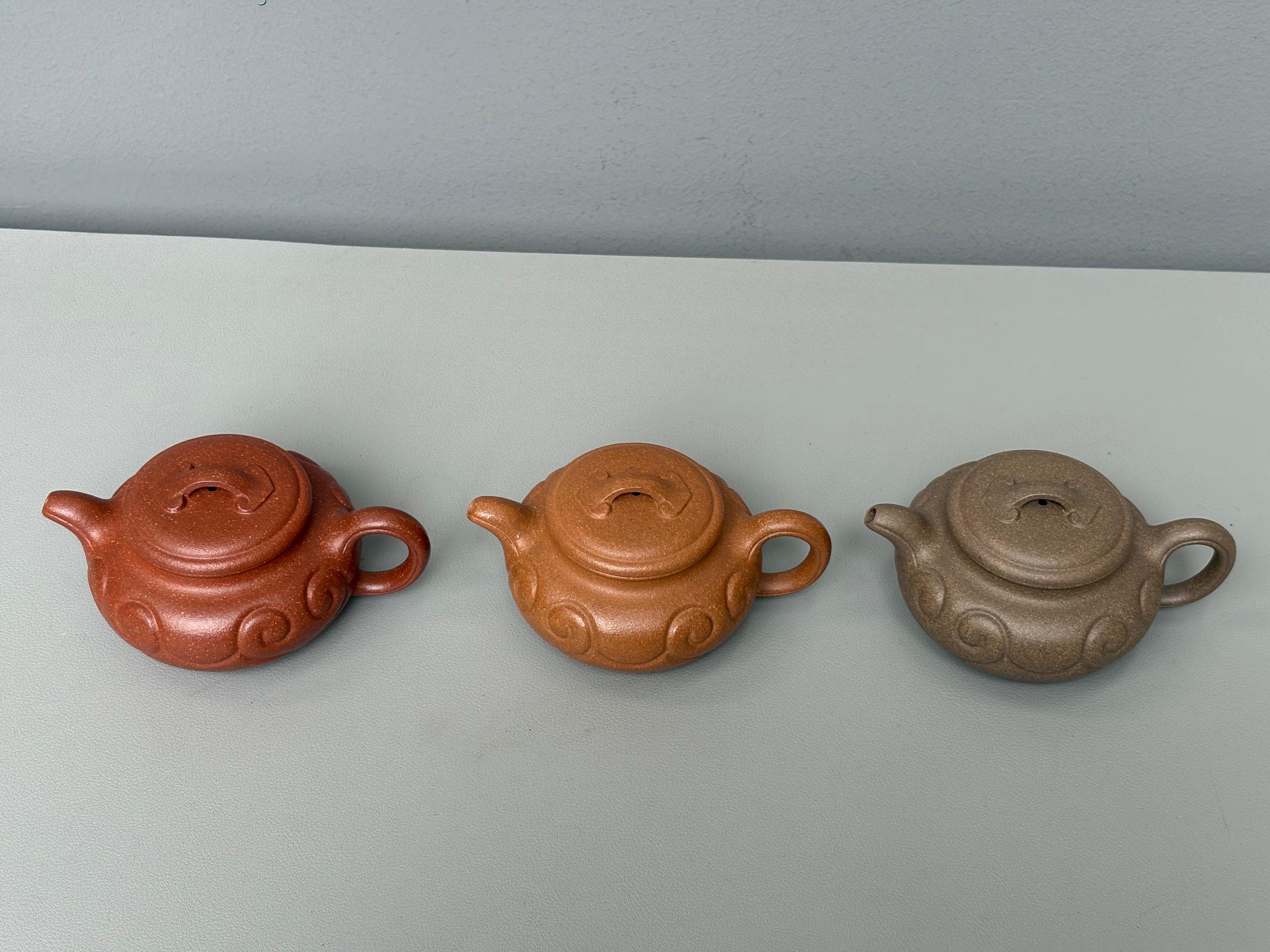 仿古如意壶｜实用小品茶器  ——原矿优质青段泥·120cc ——著名紫砂艺人 路遥 精制