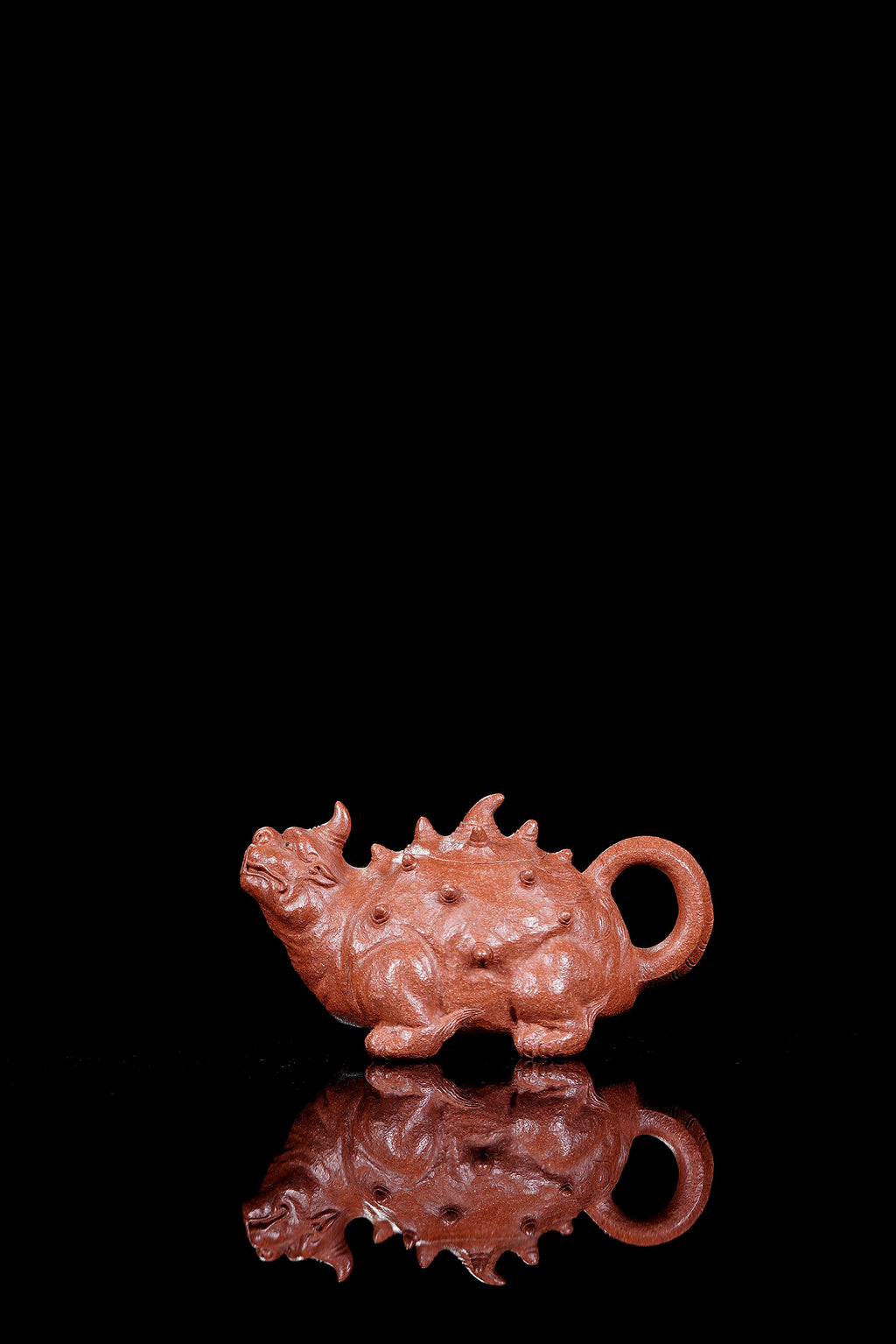 瑞兽系列精品佳作《独角兽》 ——原矿优质降坡泥·150cc 小品 ——实力派陶艺家·焦勇
