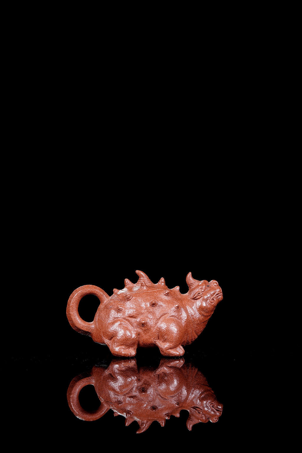 瑞兽系列精品佳作《独角兽》 ——原矿优质降坡泥·150cc 小品 ——实力派陶艺家·焦勇