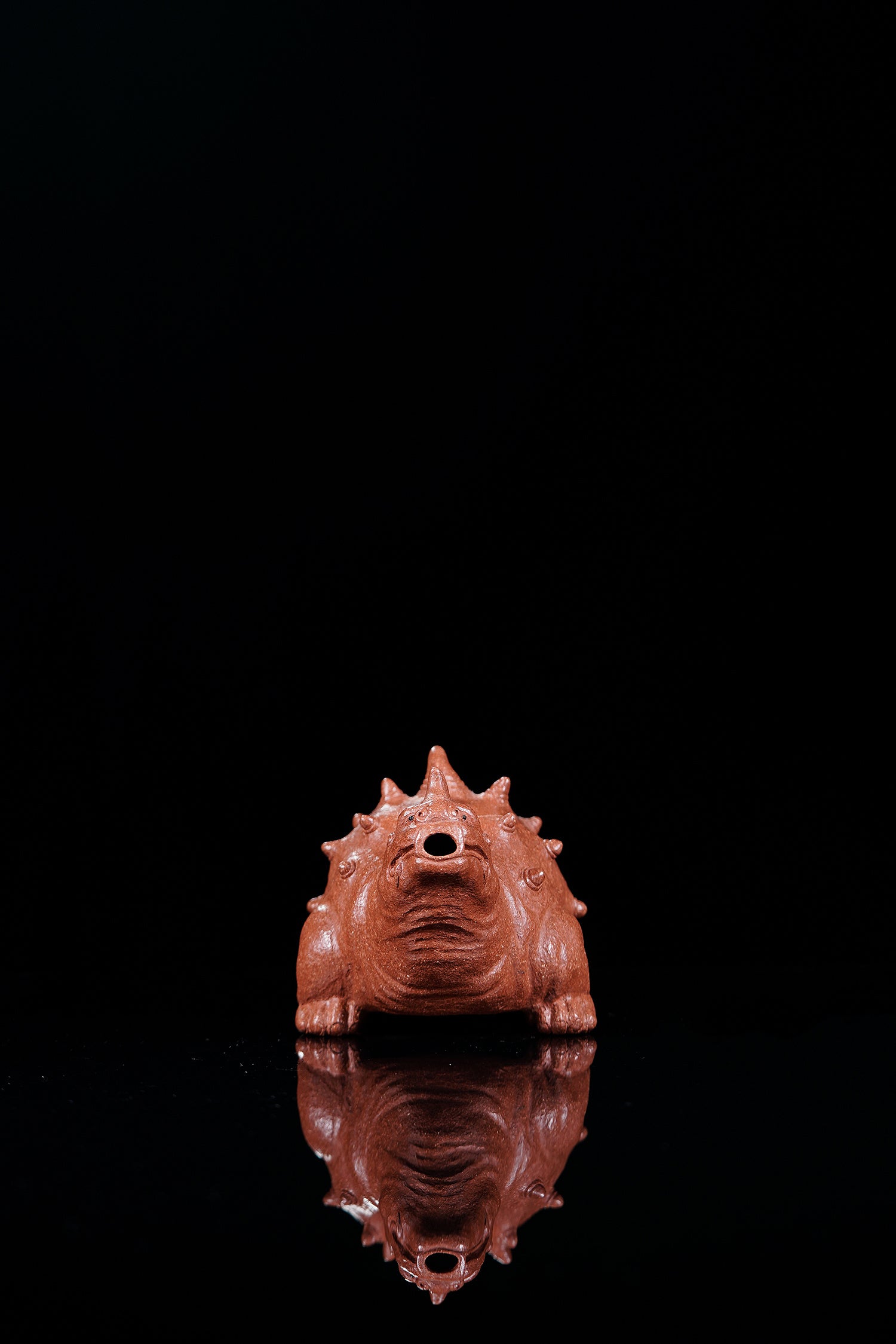 瑞兽系列精品佳作《独角兽》 ——原矿优质降坡泥·150cc 小品 ——实力派陶艺家·焦勇
