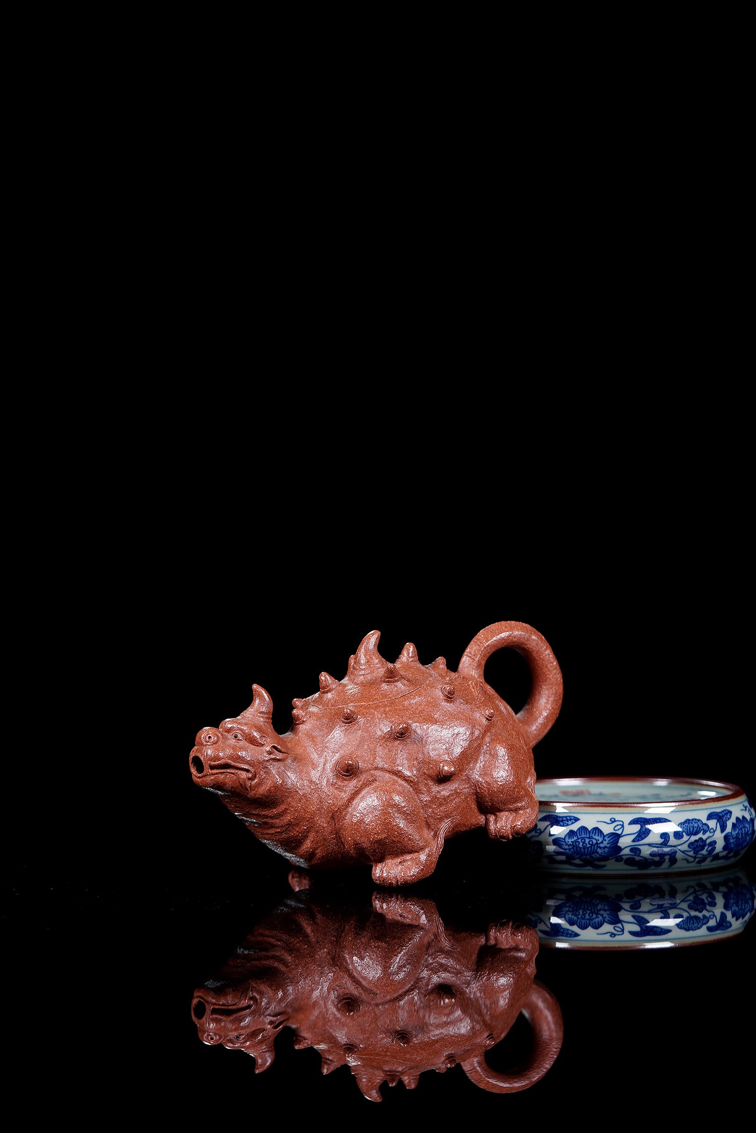 瑞兽系列精品佳作《独角兽》 ——原矿优质降坡泥·150cc 小品 ——实力派陶艺家·焦勇