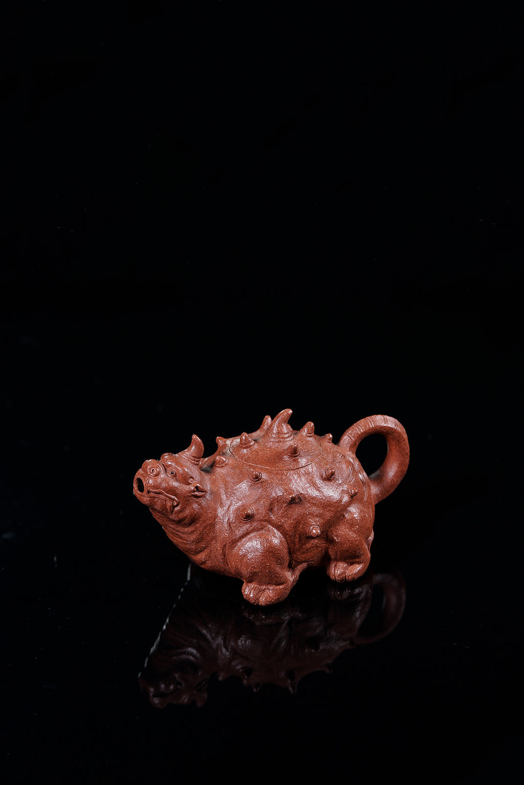 瑞兽系列精品佳作《独角兽》 ——原矿优质降坡泥·150cc 小品 ——实力派陶艺家·焦勇
