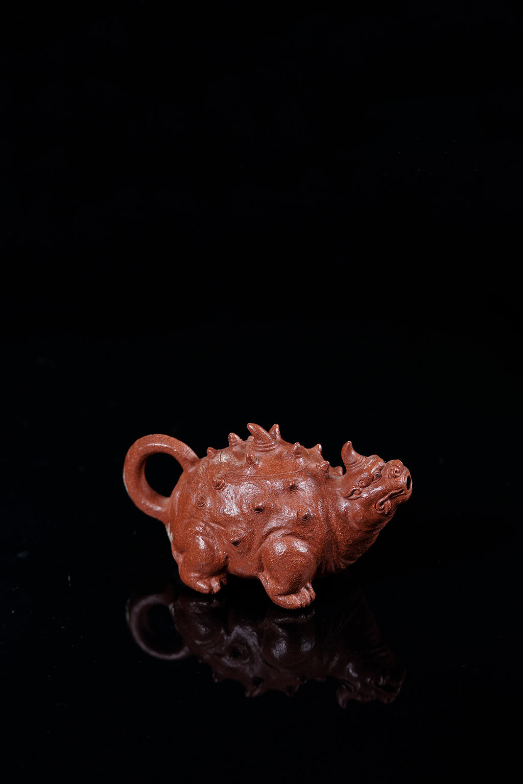 瑞兽系列精品佳作《独角兽》 ——原矿优质降坡泥·150cc 小品 ——实力派陶艺家·焦勇