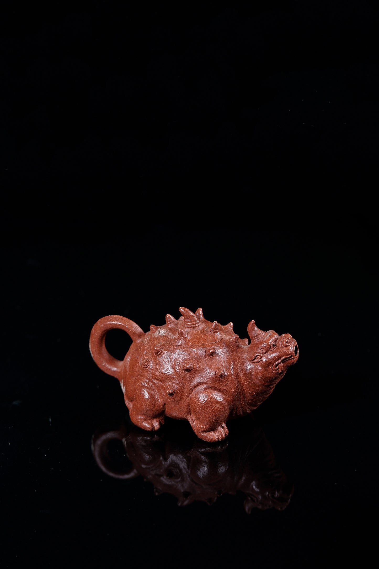 瑞兽系列精品佳作《独角兽》 ——原矿优质降坡泥·150cc 小品 ——实力派陶艺家·焦勇