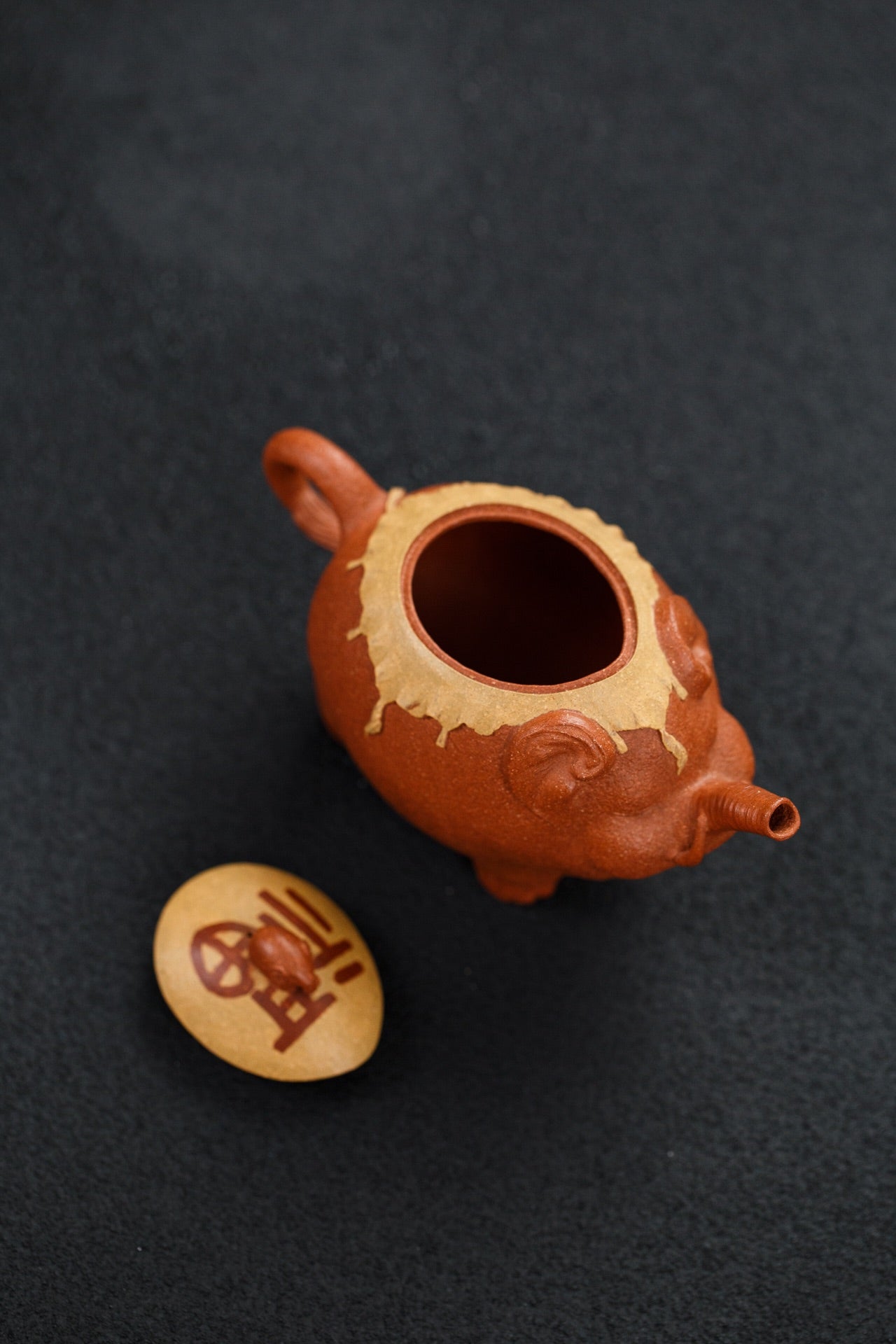 紫砂特色趣味精品佳作【福象·万象更新】 原矿优质降坡泥 ·200cc