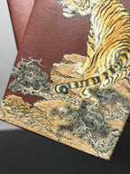 紫砂业界天花板·李金强亲绘稀世孤品【砖方壶·志存高远】原矿优质底槽清·500cc方壶纳尽山河阔，虎绘凌云志气雄。