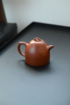 秦权·全手工 传统器高手沈妮作品+徐峰刻绘（师承黄松） 容量420cc/原矿底槽清