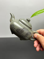 储立之大师传世典藏重器 十大名山《传炉壶》庐山 ——优质雪花青·260cc ——江苏省工艺美术大师·储立之 之作