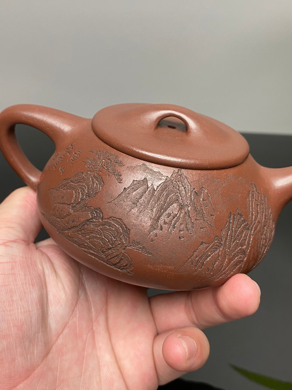储立之大师传世典藏重器 十大名山《景舟石瓢》黄山 ——原矿优质 底槽清.220cc ——江苏省工艺美术大师·储立之 之作