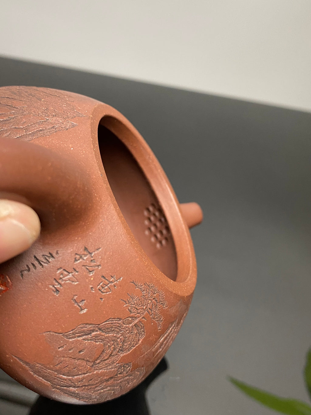 储立之大师传世典藏重器 十大名山《景舟石瓢》黄山 ——原矿优质 底槽清.220cc ——江苏省工艺美术大师·储立之 之作