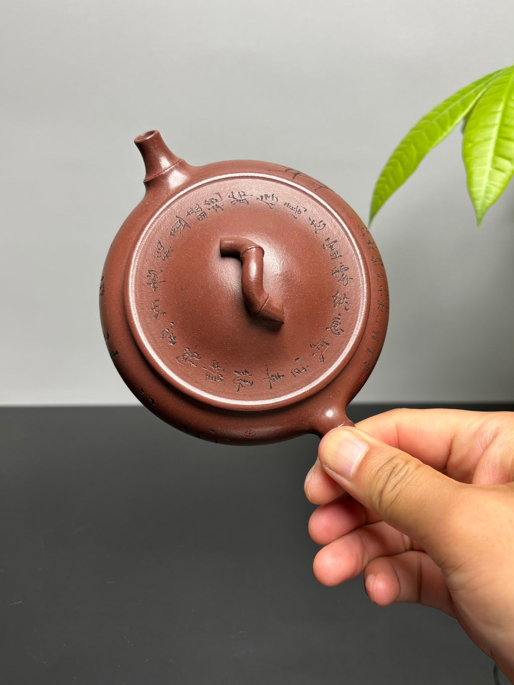 储立之大师传世典藏重器《潇湘竹影壶》——原矿优质 龙血砂·300cc ——江苏省工艺美术大师·储立之 之作